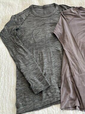Lululemon Long Sleeve Top Bundle - Swiftly & Run - Size 6